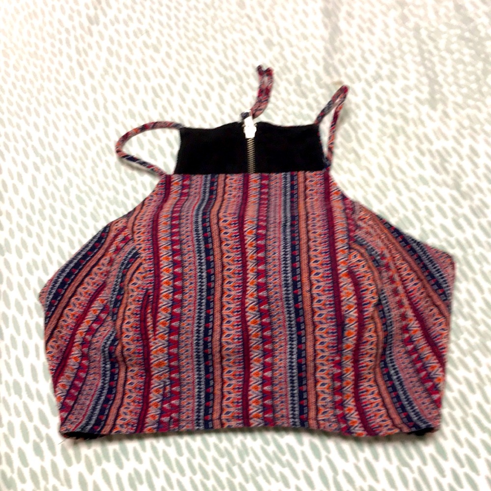 Patterned crop top